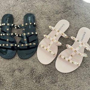 Studded sandals